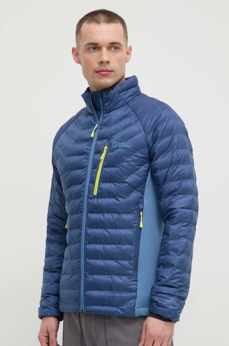 Jack Wolfskin kurtka sportowa ROUTEBURN PRO kolor niebieski 1206862