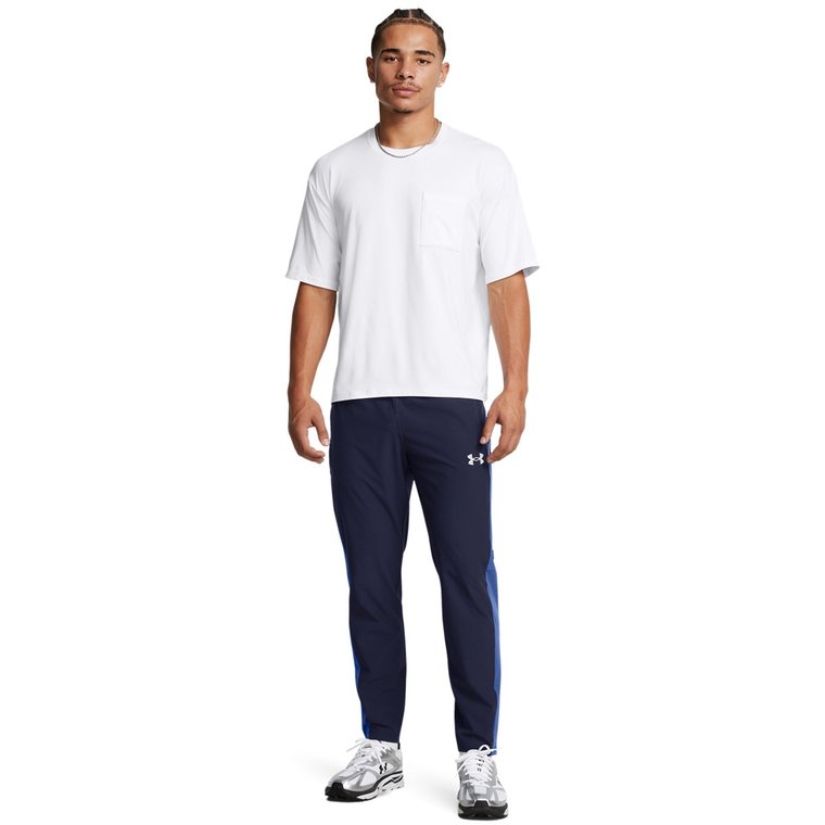 Męskie spodnie treningowe Under Armour UA Woven Utility Pants -granatowe