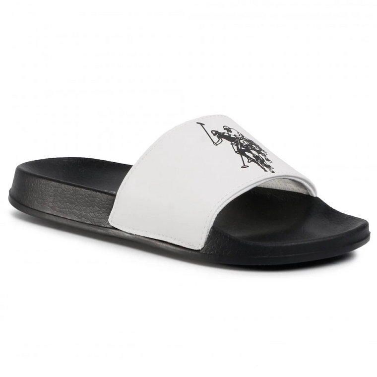 Aquarius Unisex Slipper Czarno-Biały U.s. Polo Assn.