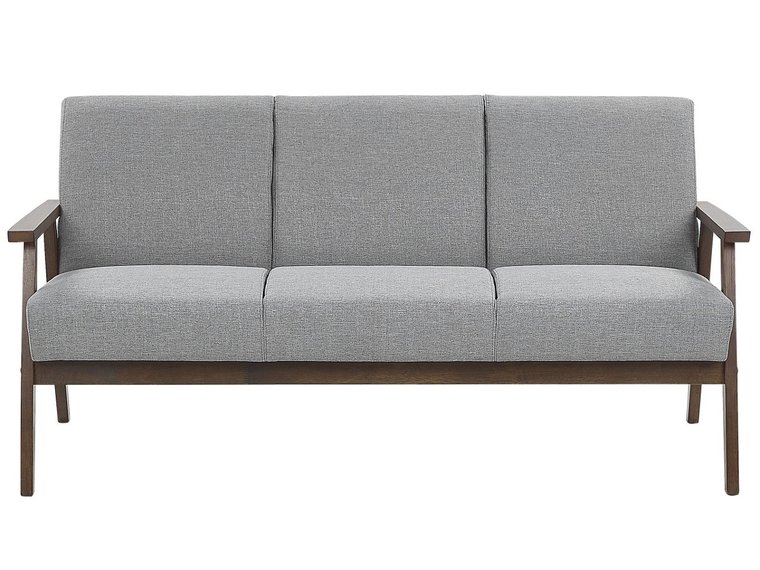 Sofa 3-osobowa szara ASNES