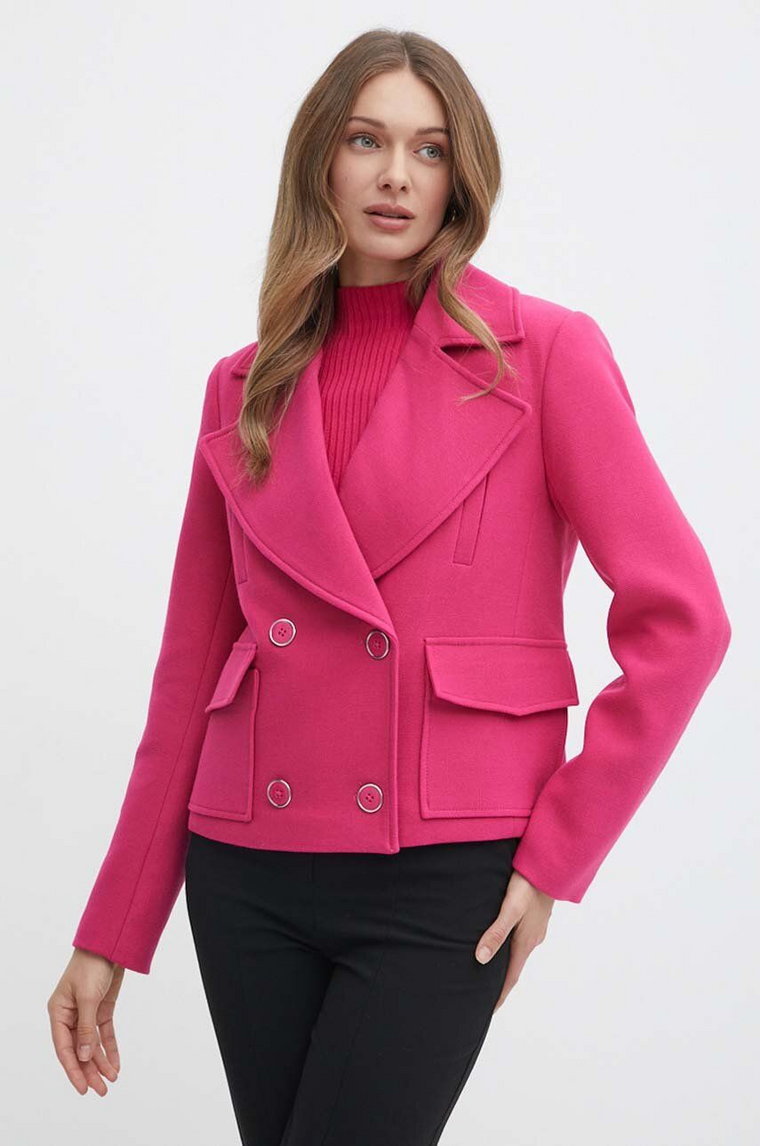 Morgan kurtka GSOSSO damska kolor różowy przejściowa