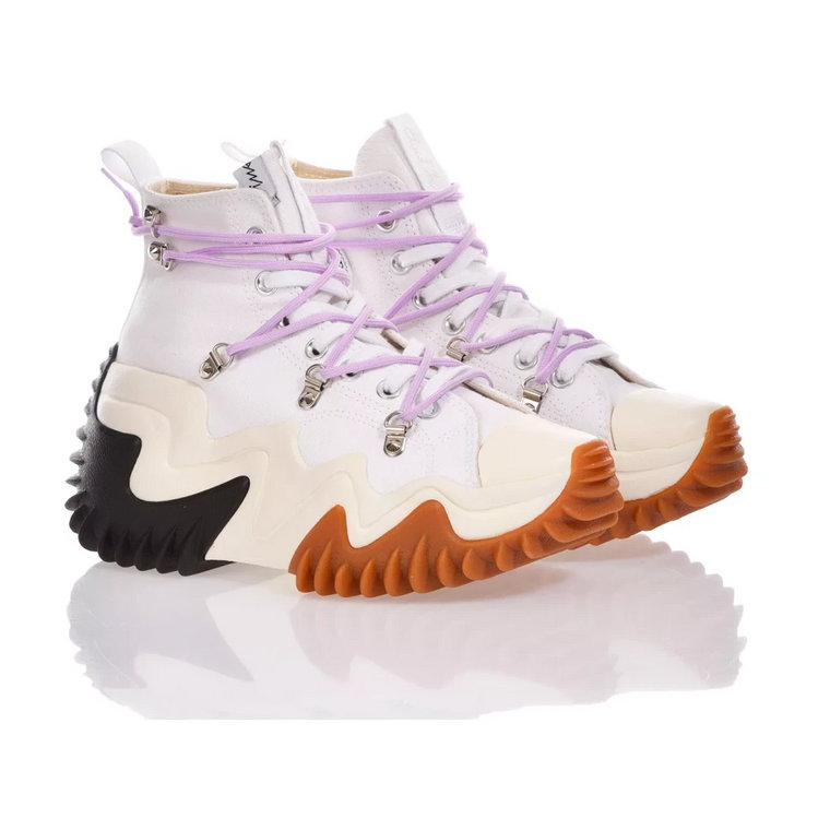 Ręcznie Dostosowane Białe Sneakersy Damskie Converse