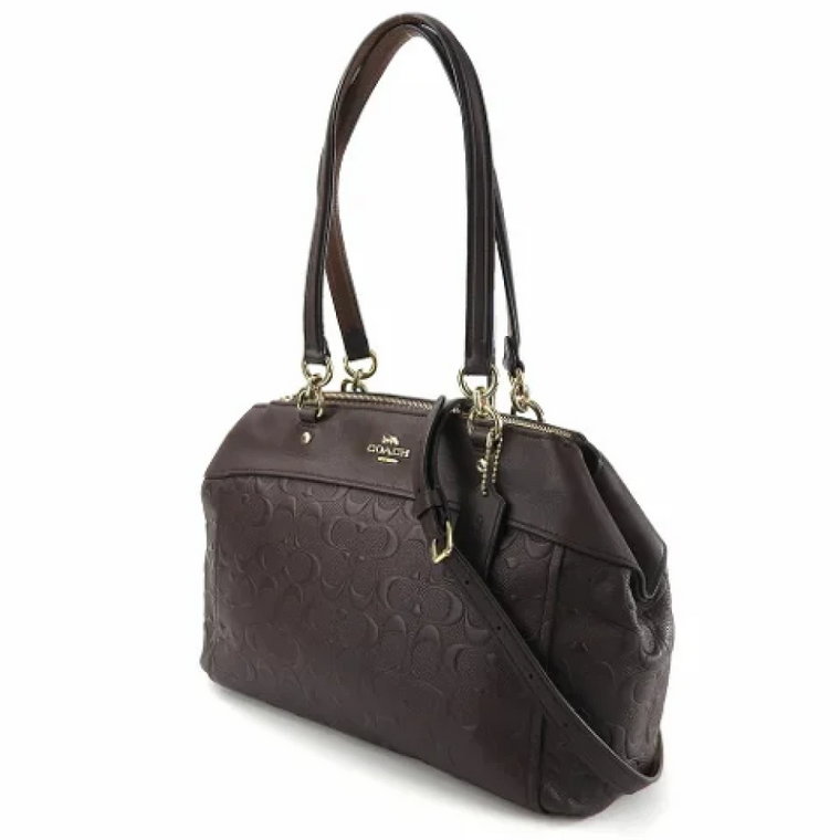 Pre-owned Leather handbags Coach Pre-owned