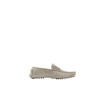 Bobbies Paris, Lewis suede loafers Beżowy, male,