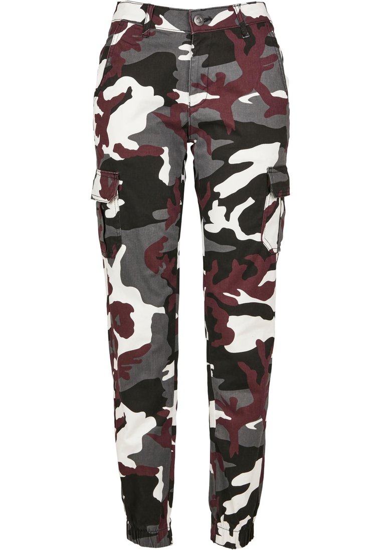 Spodnie Materiałowe Bojówki Damskie Camo Urban Classics TB3047