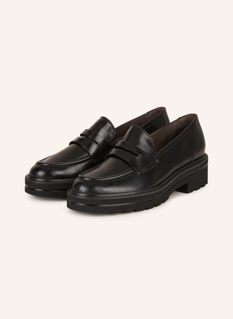 Paul Green Penny Loafers schwarz