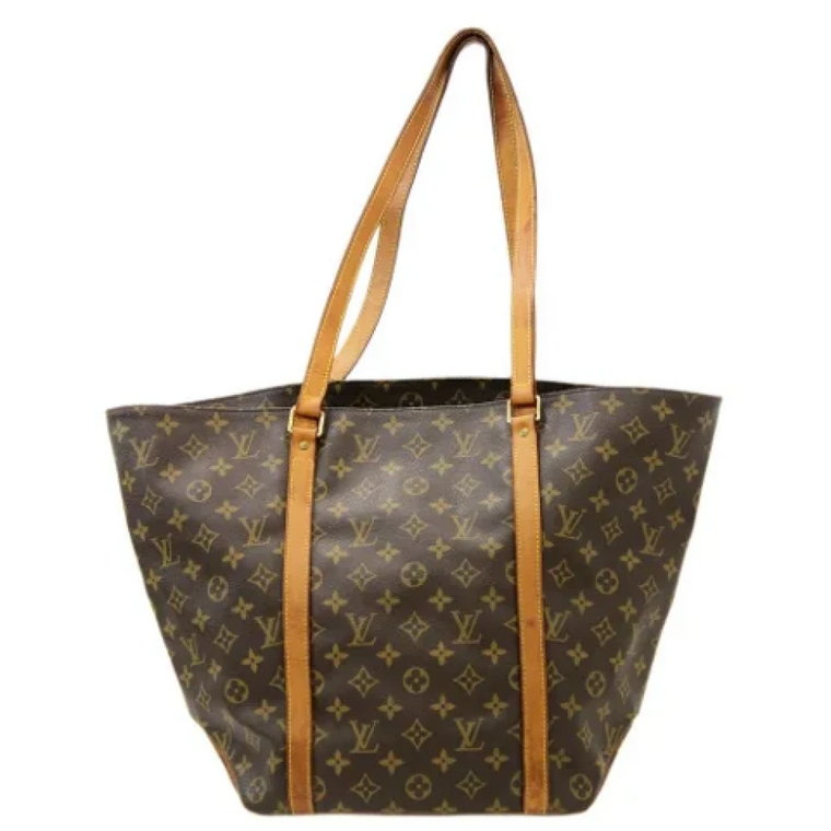 Używana Brązowa Torebka Louis Vuitton Shopping Louis Vuitton Vintage