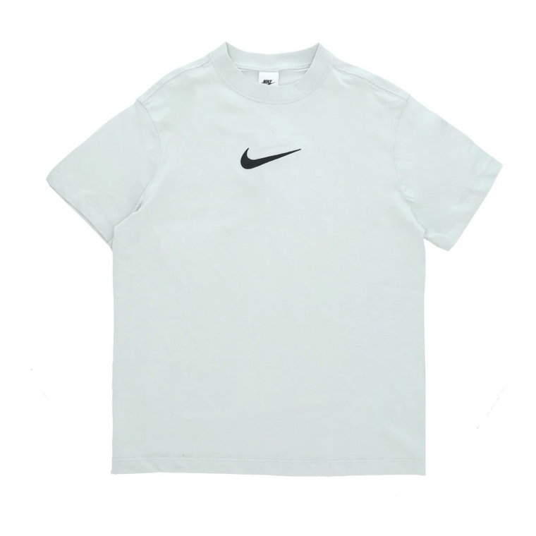 Odzież sportowa BF Tee - Light Silver/Black Nike