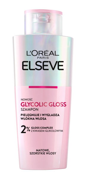 Elseve Glycolic Gloss - Szampon do włosów 200 ml