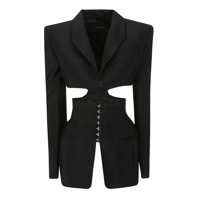 Stylowy Blezer Ve0387 Mugler