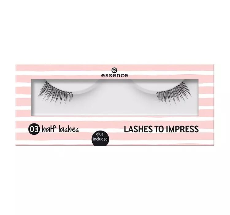 ESSENCE LASHES TO IMPRESS SZTUCZNE RZĘSY 03 HALF LASHES