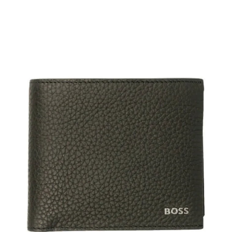 BOSS BLACK Skórzany portfel Crosstown_8
