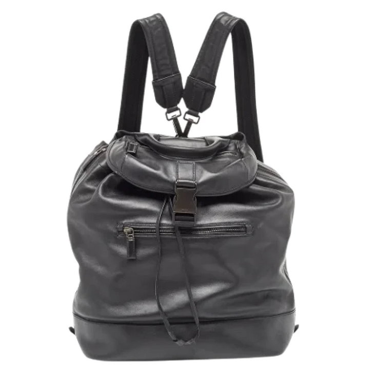 Pre-owned Leather backpacks Prada Vintage