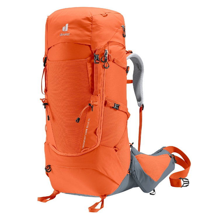 Damski plecak trekkingowy Deuter Aircontact Core 55+10 SL paprika-graphite - ONE SIZE