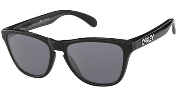 Oakley Frogskin POLISHED BLACK W/ GREY okulary