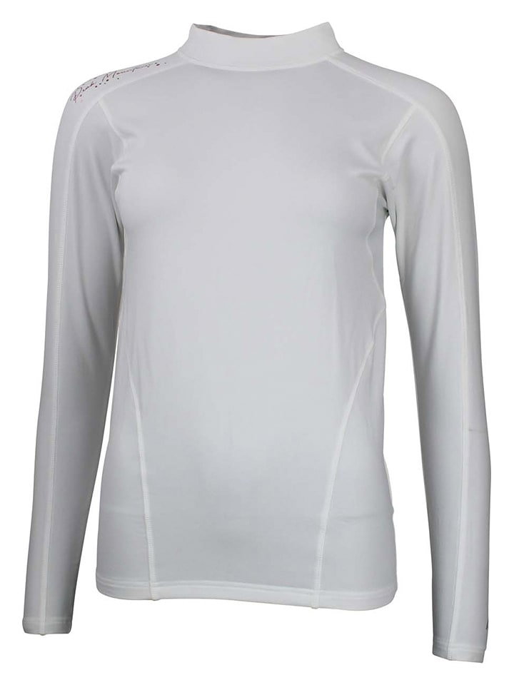 Peak Mountain Koszulka funkcyjna "Anoy" w kolorze biaÅym