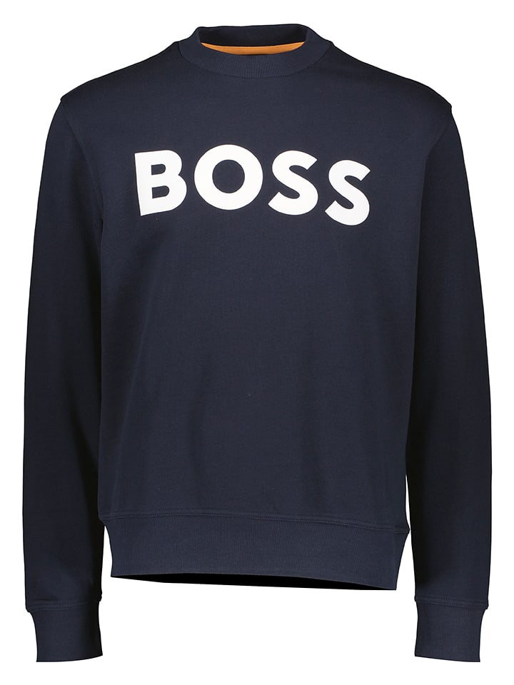 Hugo Boss Bluza w kolorze granatowym