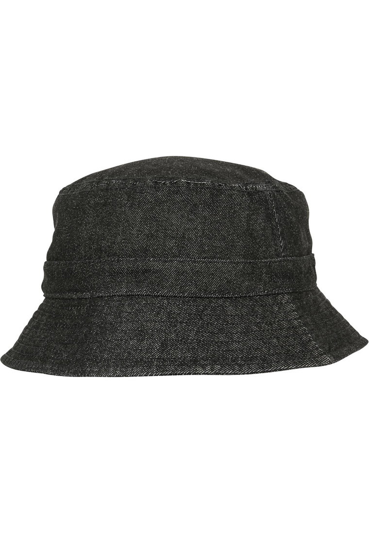 Czapka Z Daszkiem  Bucket Hat Czarna Flexfit 5003DB Denim