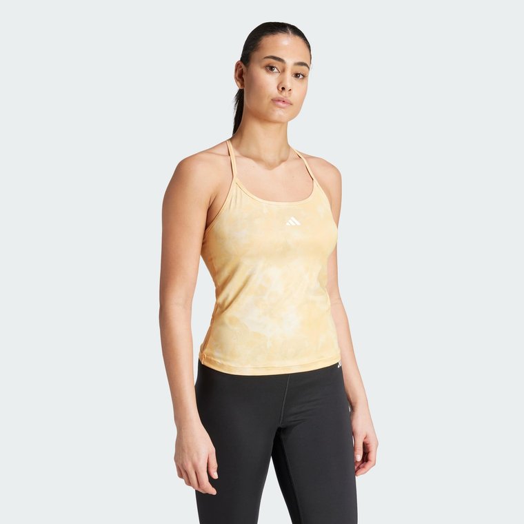 Top Train Essentials AOP Flower Tie-Dye Tank