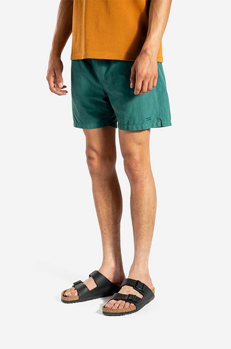 Norse Projects szorty Hauge Swimmers męskie kolor zielony N35.0581.7184-7184