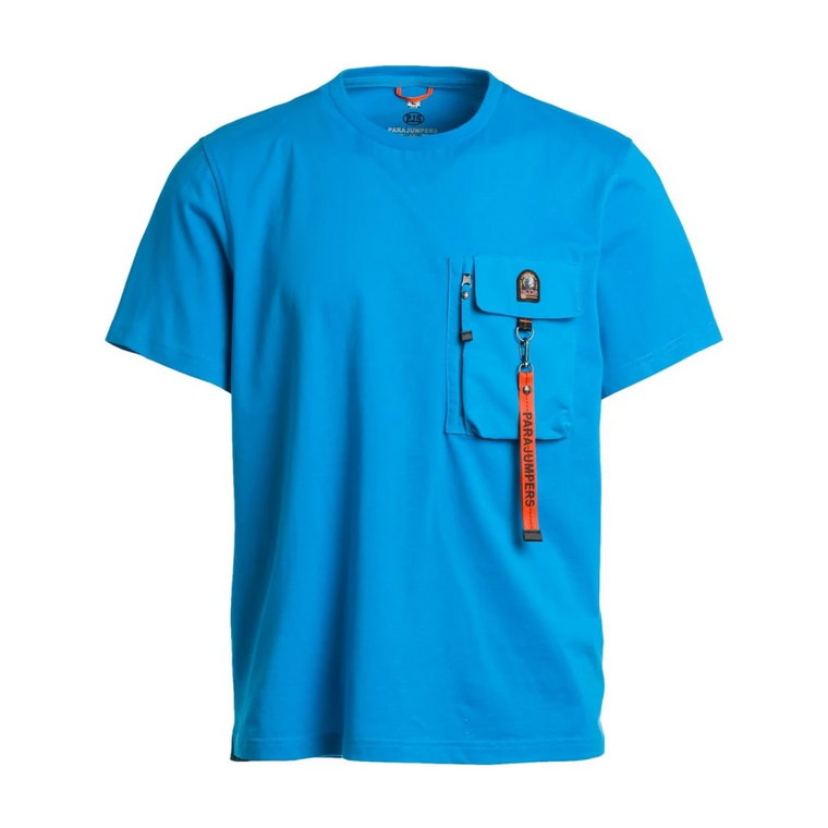 Mojave Niebieska Koszulka z krótkim rękawem Jewel Parajumpers