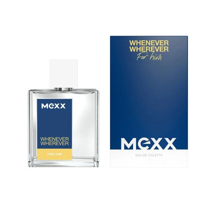 MEXX WHENEVER WHEREVER FOR HIM WODA TOALETOWA SPRAY 50ML