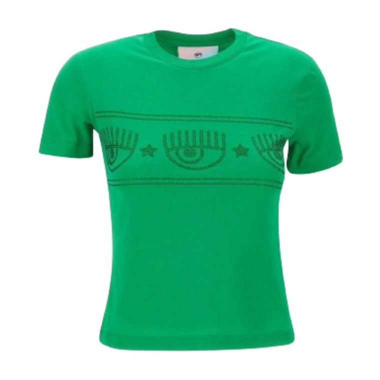 Zielone T-shirty i Polosy Chiara Ferragni Collection