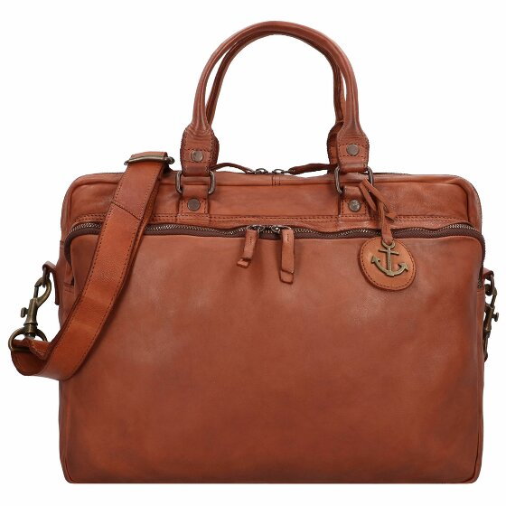 Harbour 2nd Jonathan Briefcase Leather 47 cm charming cognac