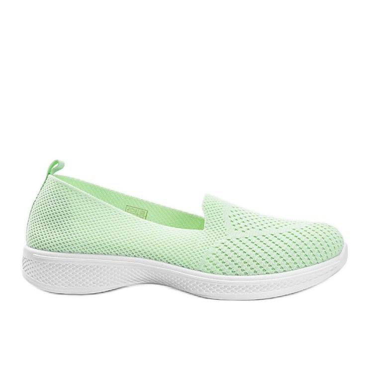 Pistacjowe tenisówki Slip On Jamaica zielone