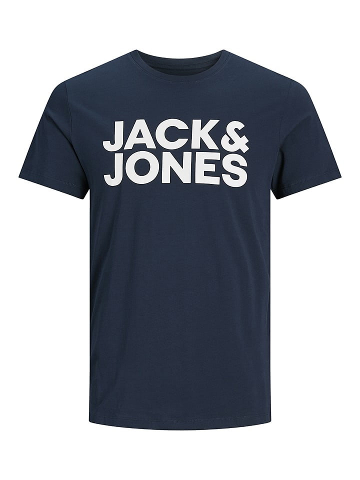 Jack & Jones Koszulka w kolorze granatowym