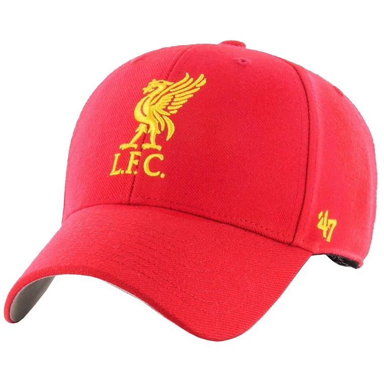 47 Brand EPL FC Liverpool Cap EPL-MVP04WBV-RDG, Męskie, Czerwone, czapki z daszkiem, akryl, rozmiar: One size