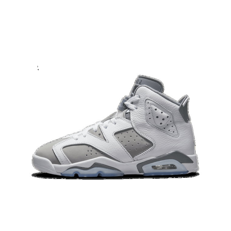 Buty dla dużych dzieci Air Jordan 6 Retro White and Midnight Navy - Biel