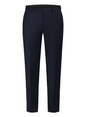 Hugo Spodnie Garniturowe Hesten Extra Slim Fit blau