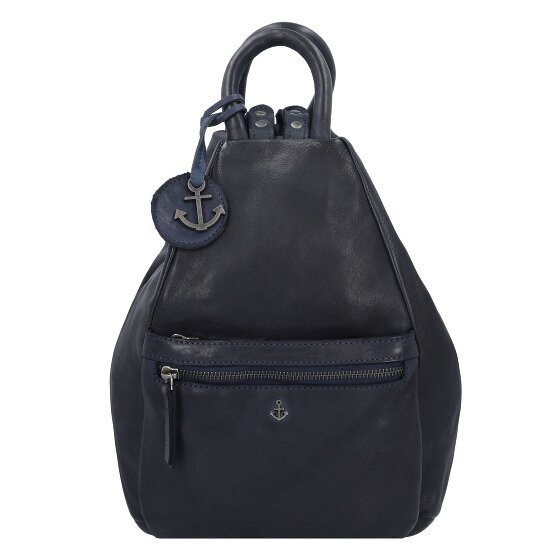 Harbour 2nd Anchor Love Lykke Plecak miejski Skórzany 31 cm midnight navy