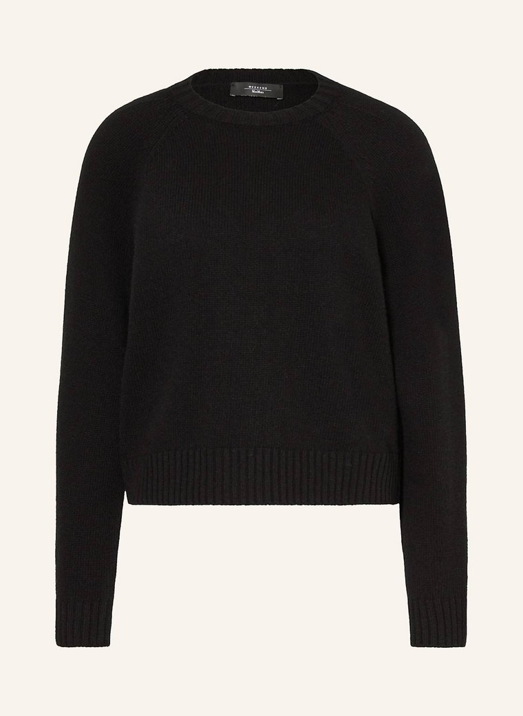 Weekend Max Mara Sweter Gabbia schwarz