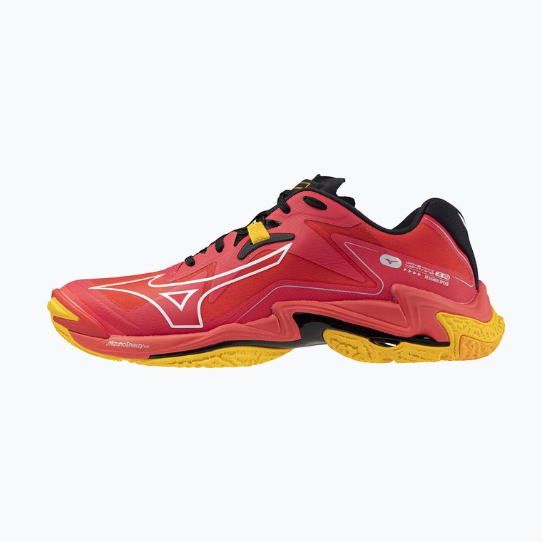 Buty do siatkówki Mizuno Wave Lightning Z8 radiant red/ white/ carrot curl