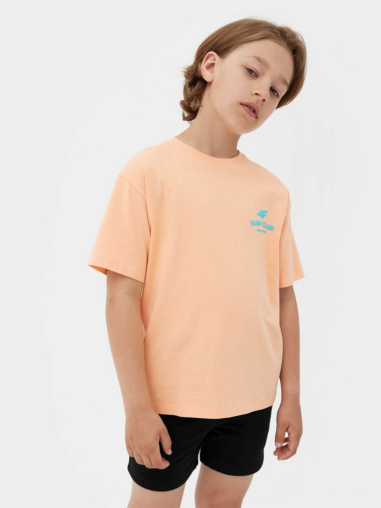 T-shirt z nadrukiem chłopięcy