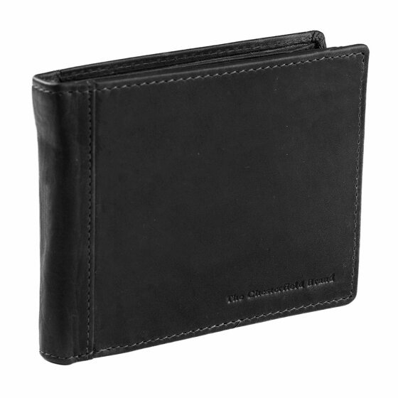 The Chesterfield Brand Alvina Portfel Ochrona RFID Skórzany 13 cm black