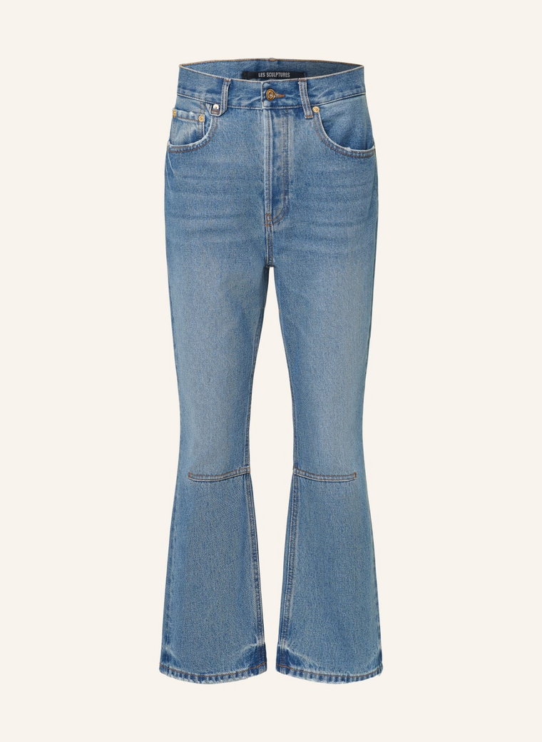 Jacquemus Jeansy 7/8 Le De-Nîmes Court Jeans blau