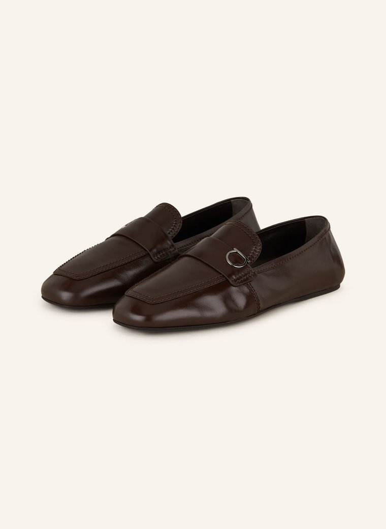 Ferragamo Loafersy Debros braun