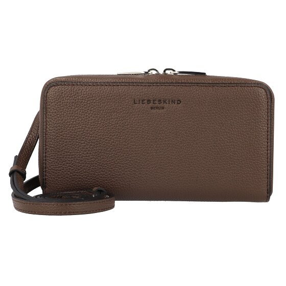 Liebeskind Lou Kopertówka Skórzany 20 cm light truffel