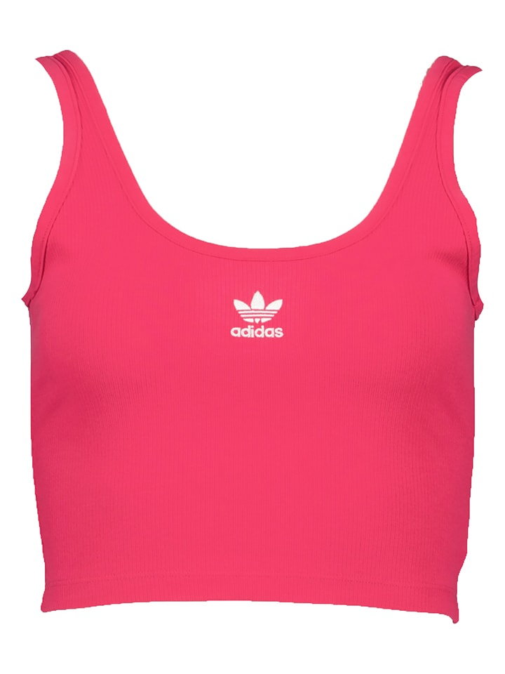 adidas Top w kolorze różowym