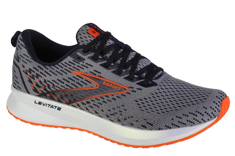 Brooks Levitate 5 1103701D034, Męskie, Szare, buty do biegania, tkanina, rozmiar: 41