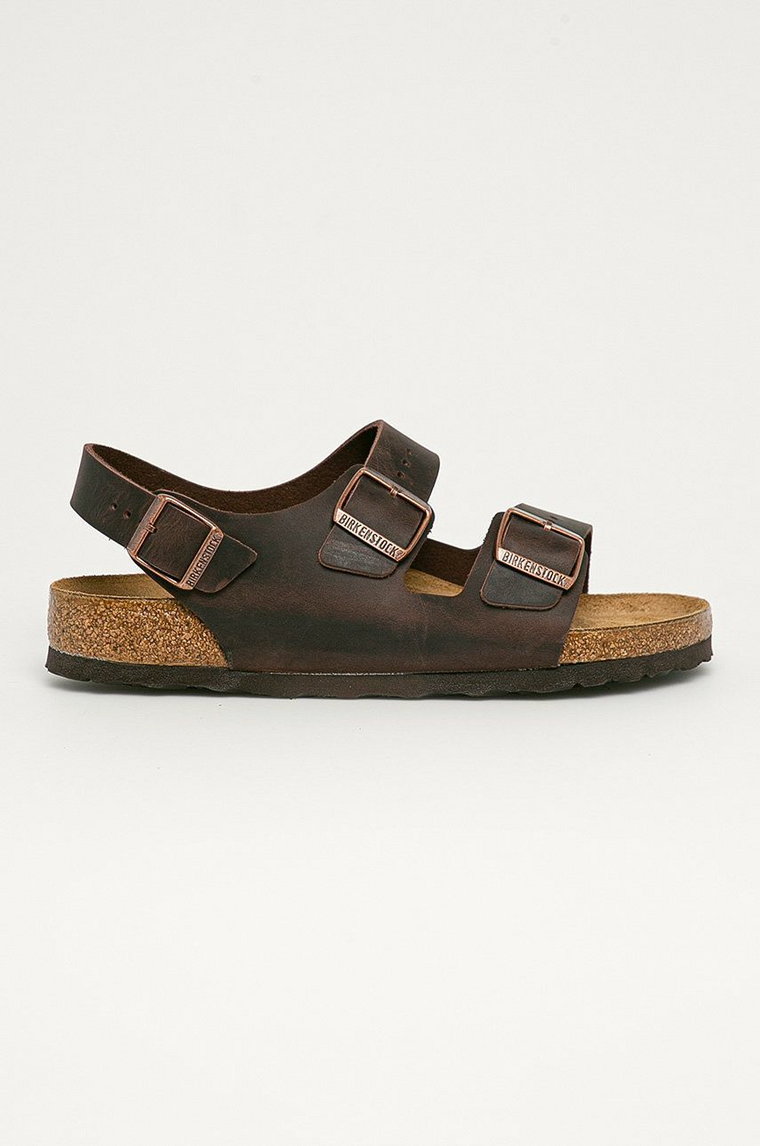 Birkenstock - Sandały skórzane Milano 34871