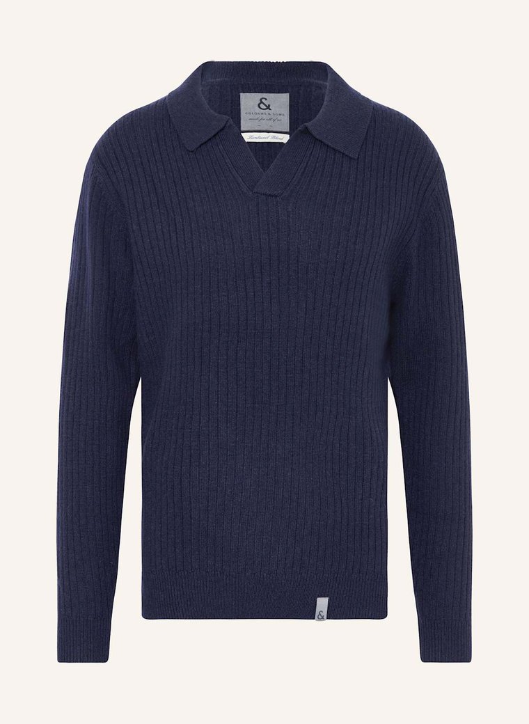 Colours & Sons Sweter Johnny blau