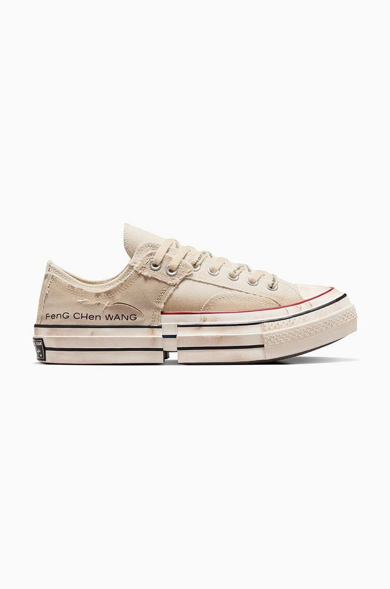 Converse tenisówki Converse x Feng Chen Wang Chuck 70 2-in-1 męskie kolor beżowy A07718C