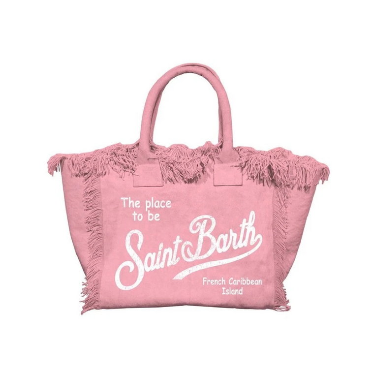 Torba z Kanwy w Vanity Pink Saint Barth