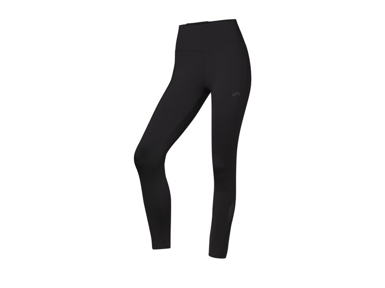 CRIVIT Legginsy funkcyjne damskie (XS (32/34), Czarny)