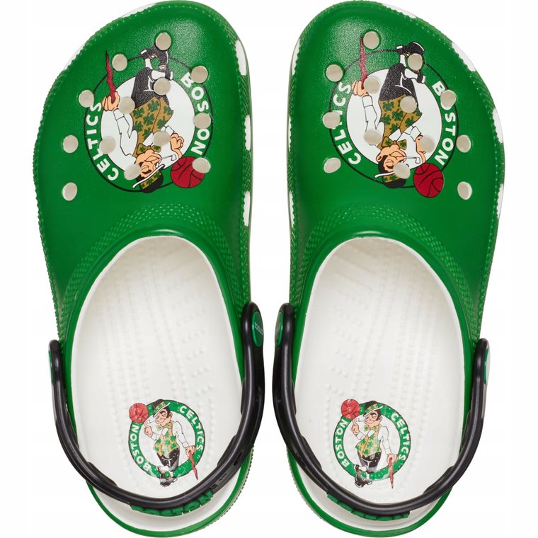 Crocs Nba Classic Boston Celtics Męskie Sportowe Klapki Kroksy r. 41-42