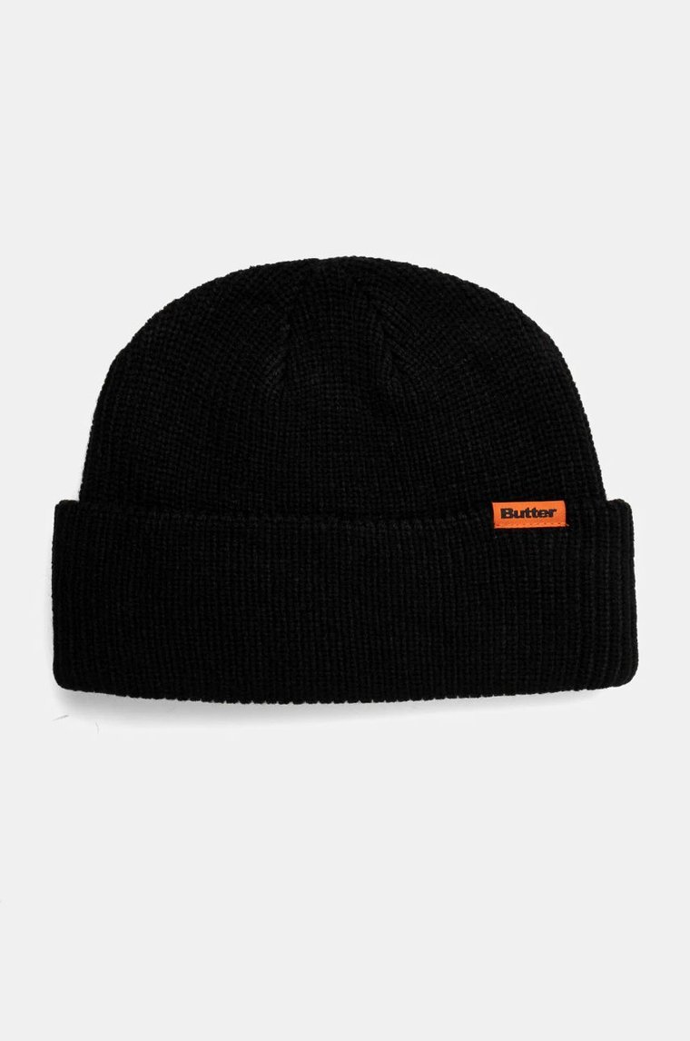 Butter Goods czapka Tall Wharfie Beanie kolor czarny  BG243811